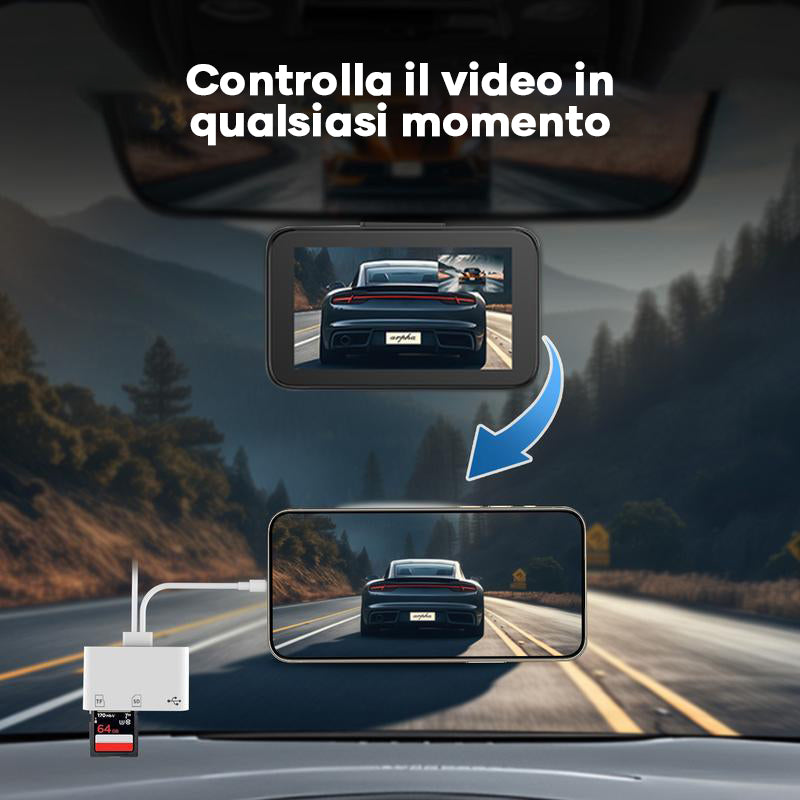 Lettore di schede mobile tutto in uno