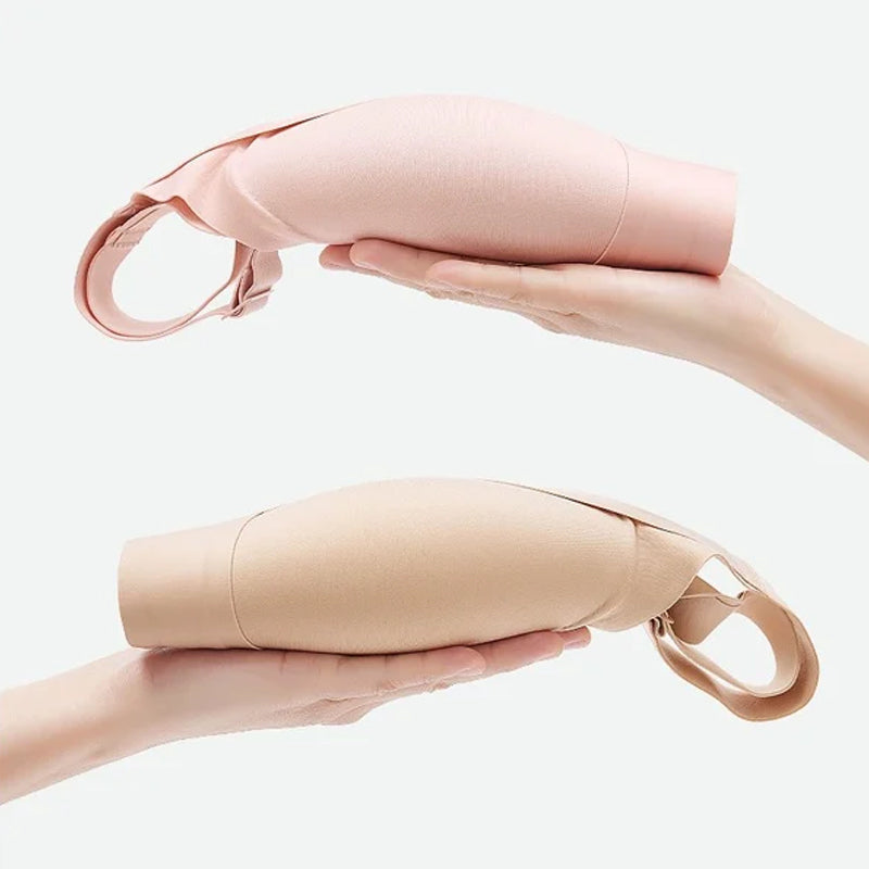 Reggiseno senza ferretto con copertura laterale e anti-cedimento