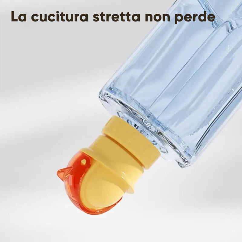 Coperchio con cannuccia per bottiglia d'acqua riutilizzabile per bambini