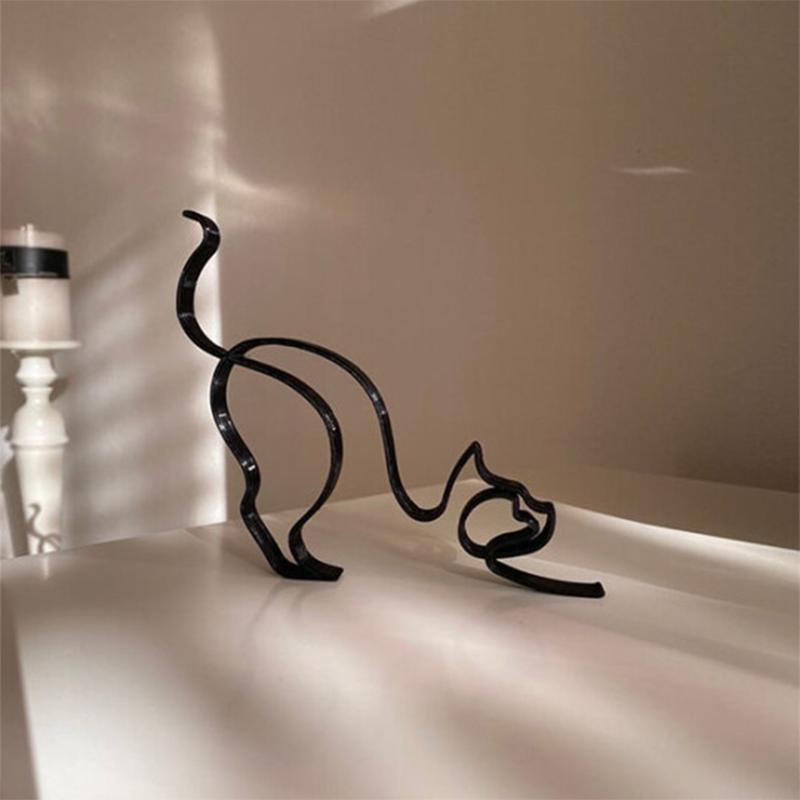 Scultura d'arte minimalista del cane