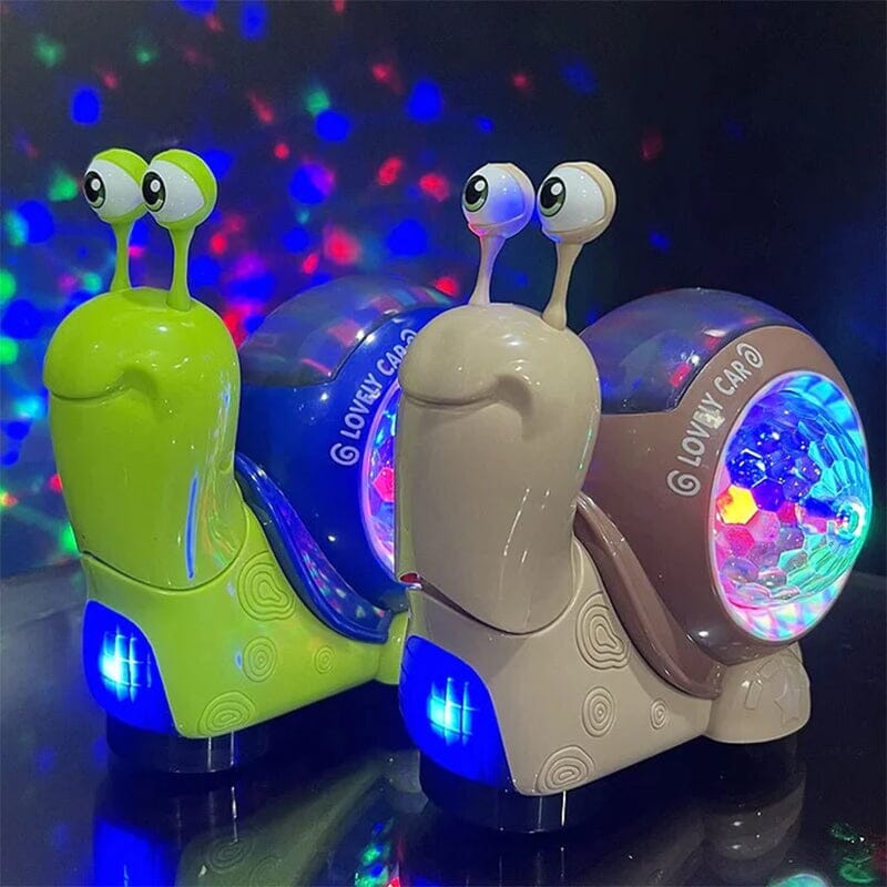Giocattolo luminoso a forma di lumaca