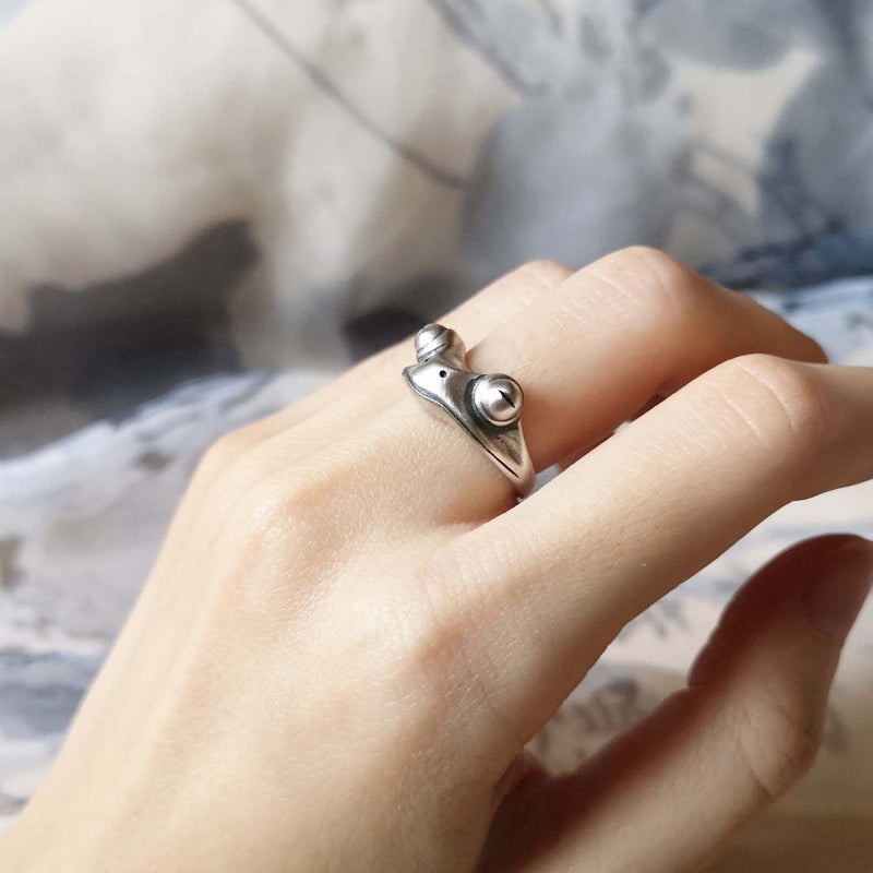 Anello Vintage con Rana