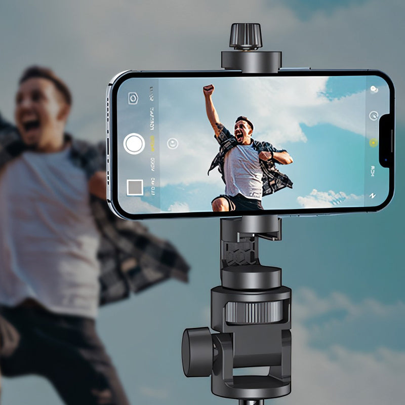 Treppiede per selfie con telecomando Bluetooth