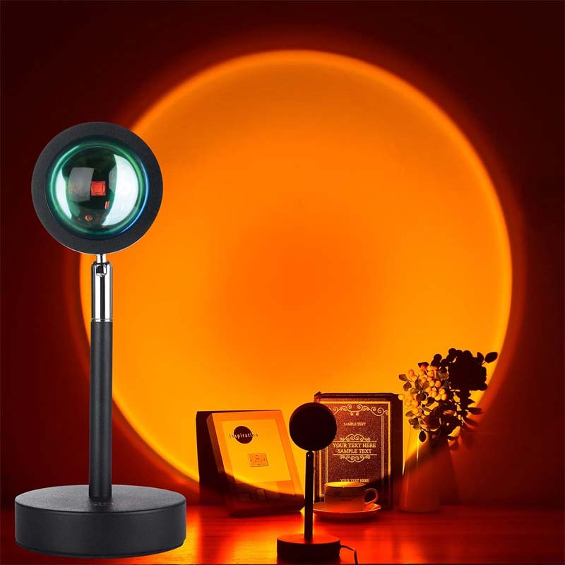 Lampada di proiezione tramonto RGB