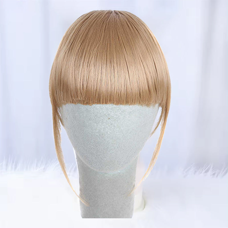 Estensione per capelli senza cuciture con frangia 3D a clip