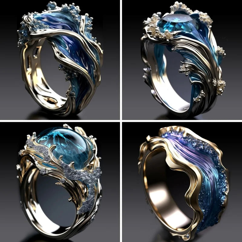 Il battito del cuore del mare, l'anello delle onde dell'oceano