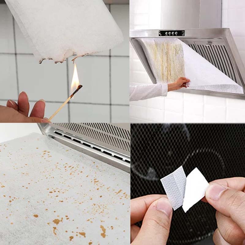 Carta filtro per cappa da cucina
