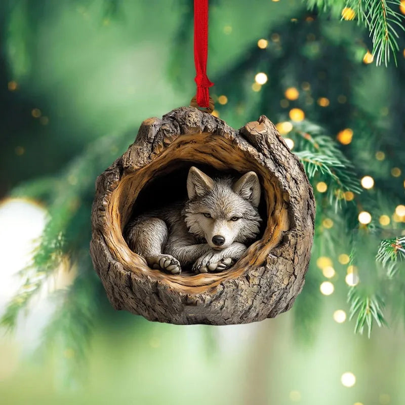 🌲Ornamenti natalizi con animali✨