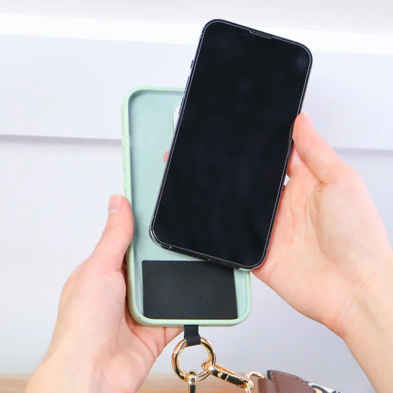 Borsa con catena per cordino per telefono cellulare