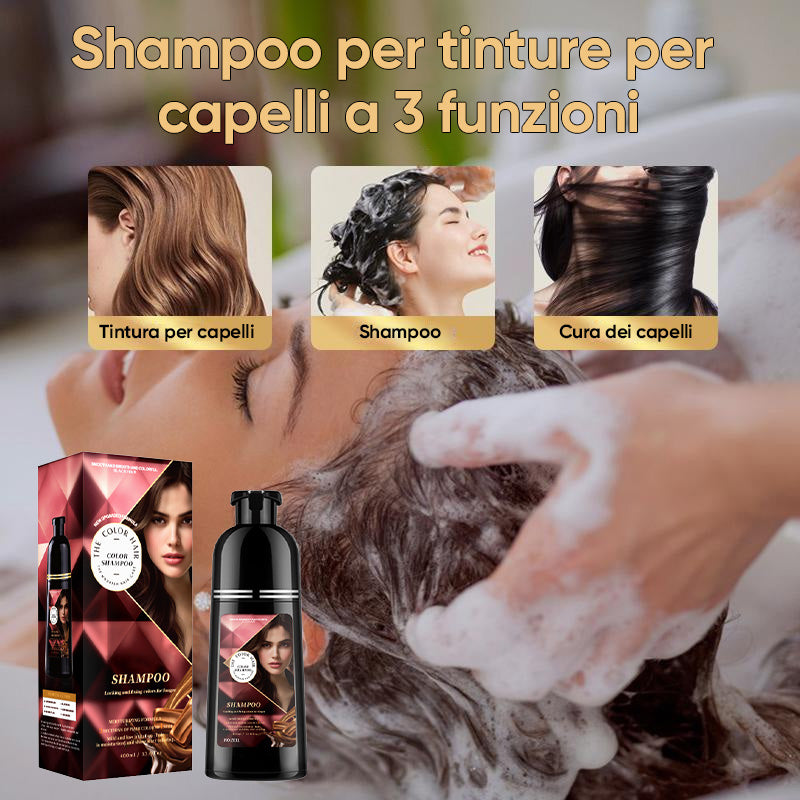 Shampoo per capelli colorati