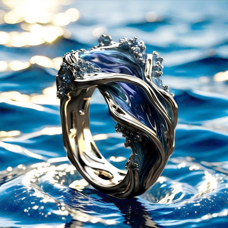 Il battito del cuore del mare, l'anello delle onde dell'oceano