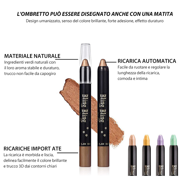 Eyeliner in matita ombretto waterproof