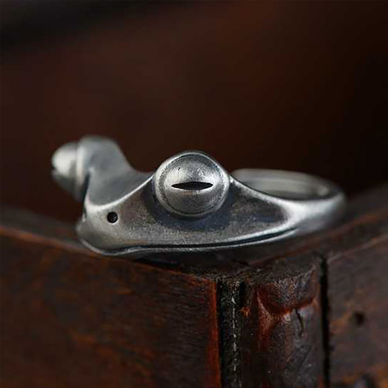 Anello Vintage con Rana