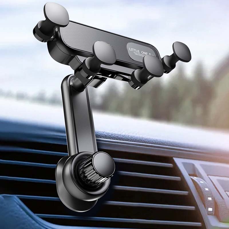 Supporto girevole per telefono da auto