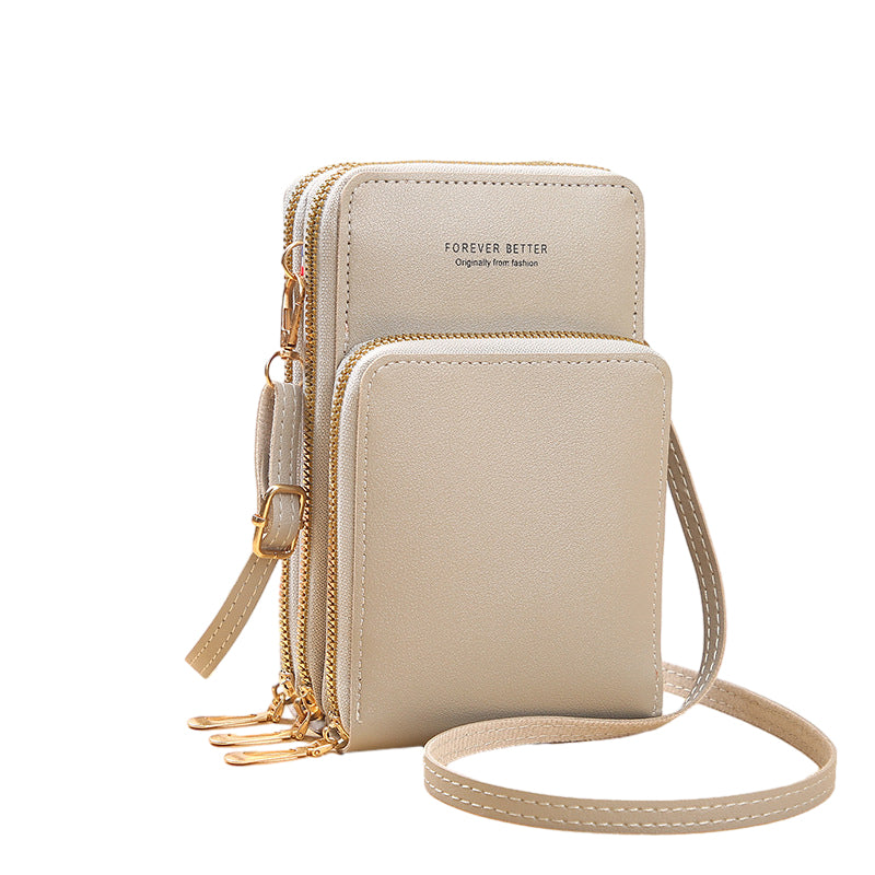 Borsa a tracolla piccola in pelle