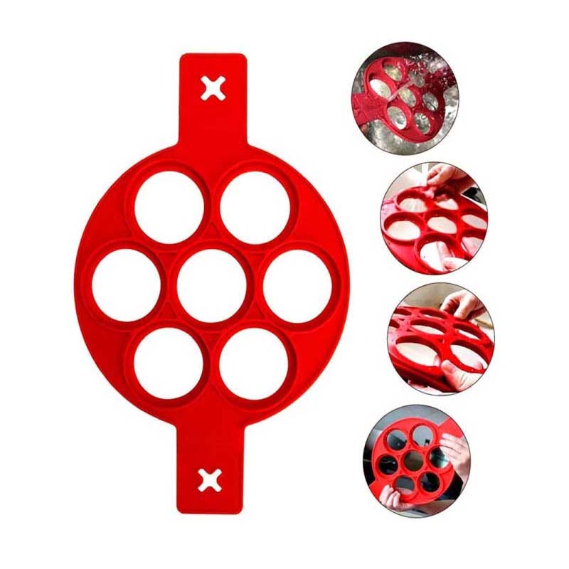 Anello per stampo per pancake in silicone antiaderente
