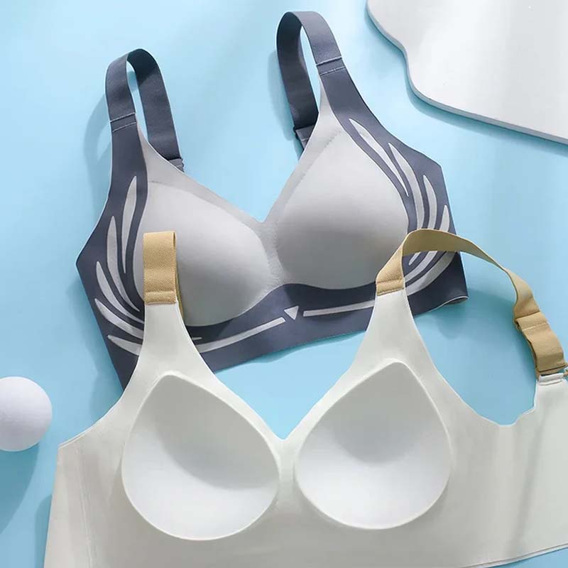 Reggiseno push-up wireless anti-cedimento sollevante