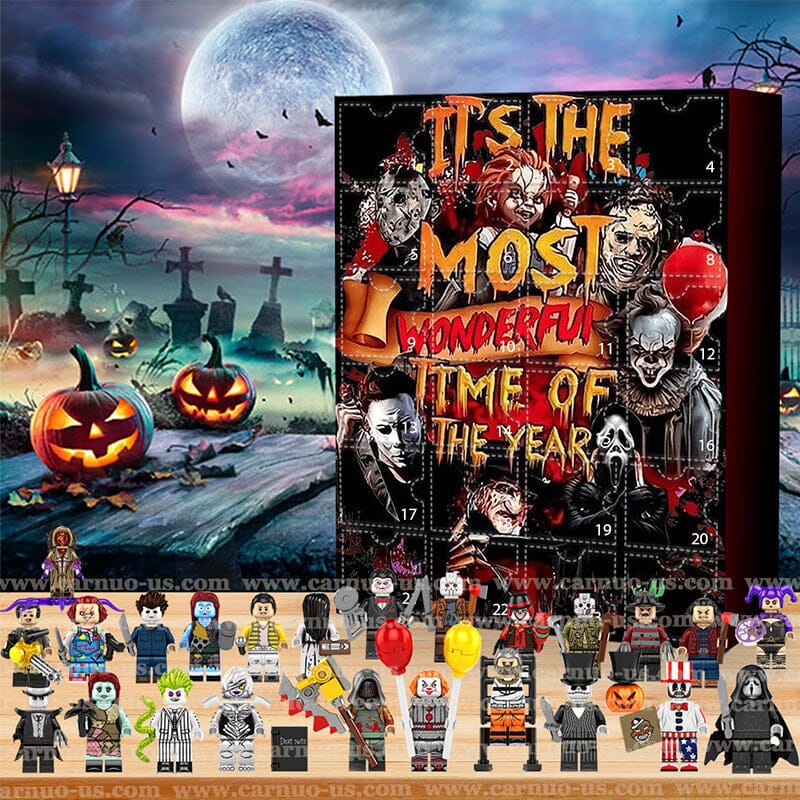 Calendario dell'avvento dei personaggi dei film horror di Halloween