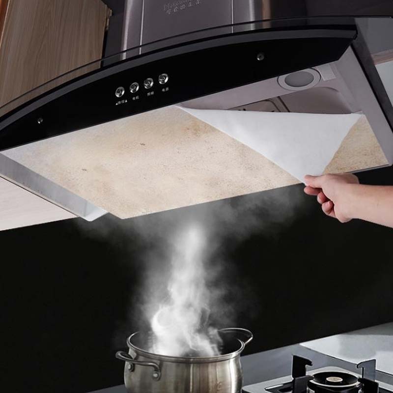 Carta filtro per cappa da cucina