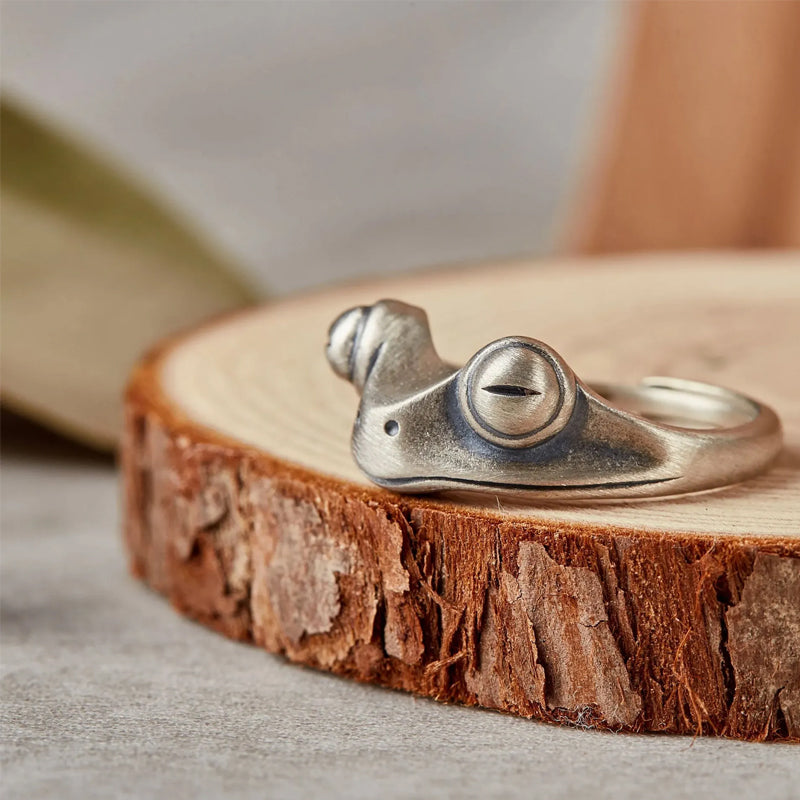 Anello Vintage con Rana