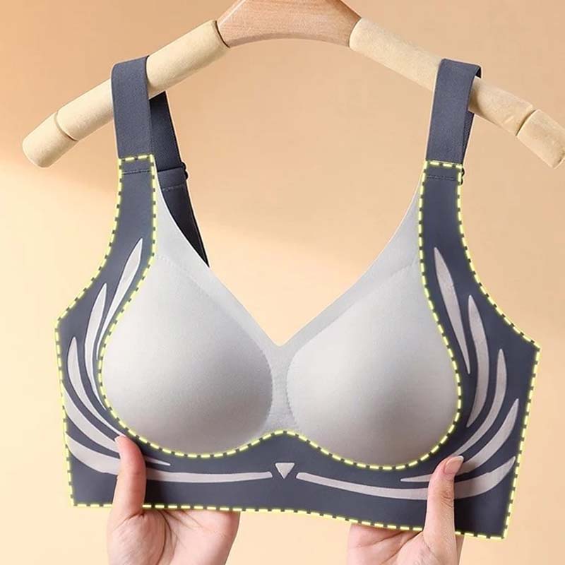 Reggiseno push-up wireless anti-cedimento sollevante
