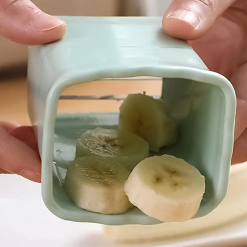 Affettatrice per bicchieri in acciaio inox per uova di frutta