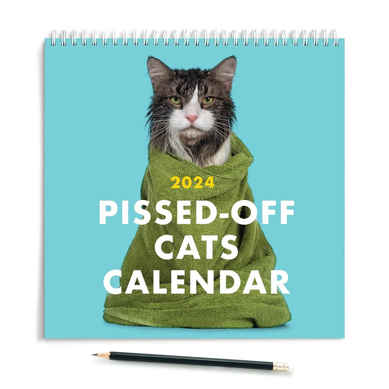 Calendario dei gatti incazzati del 2025