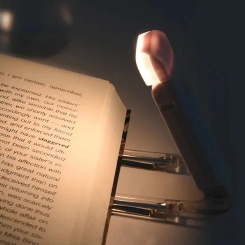 Luce per libri ricaricabile