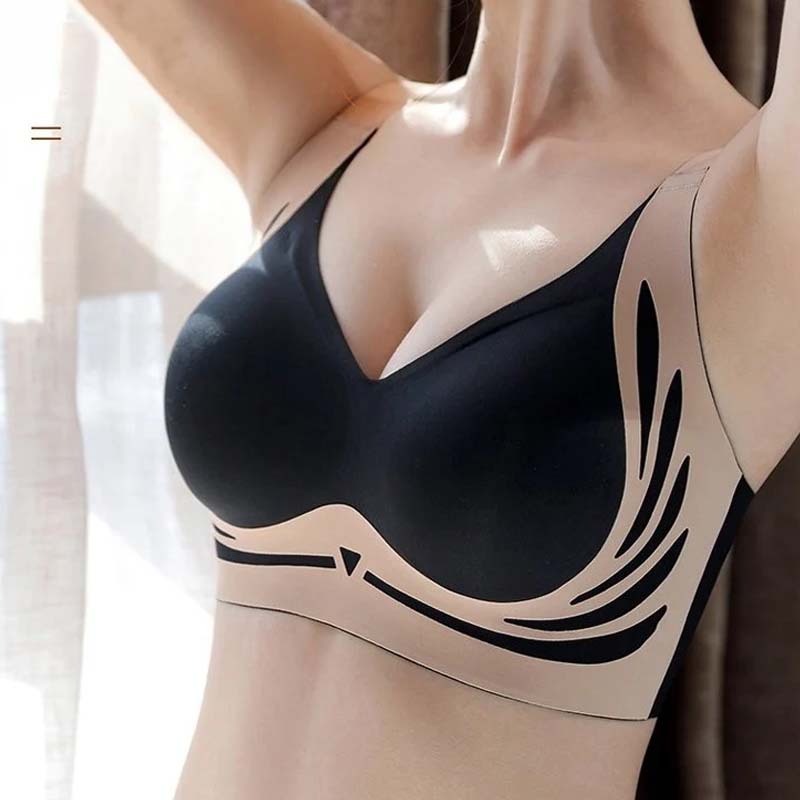Reggiseno push-up wireless anti-cedimento sollevante