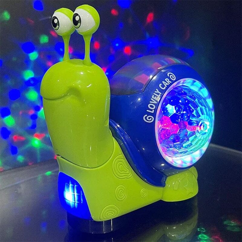 Giocattolo luminoso a forma di lumaca