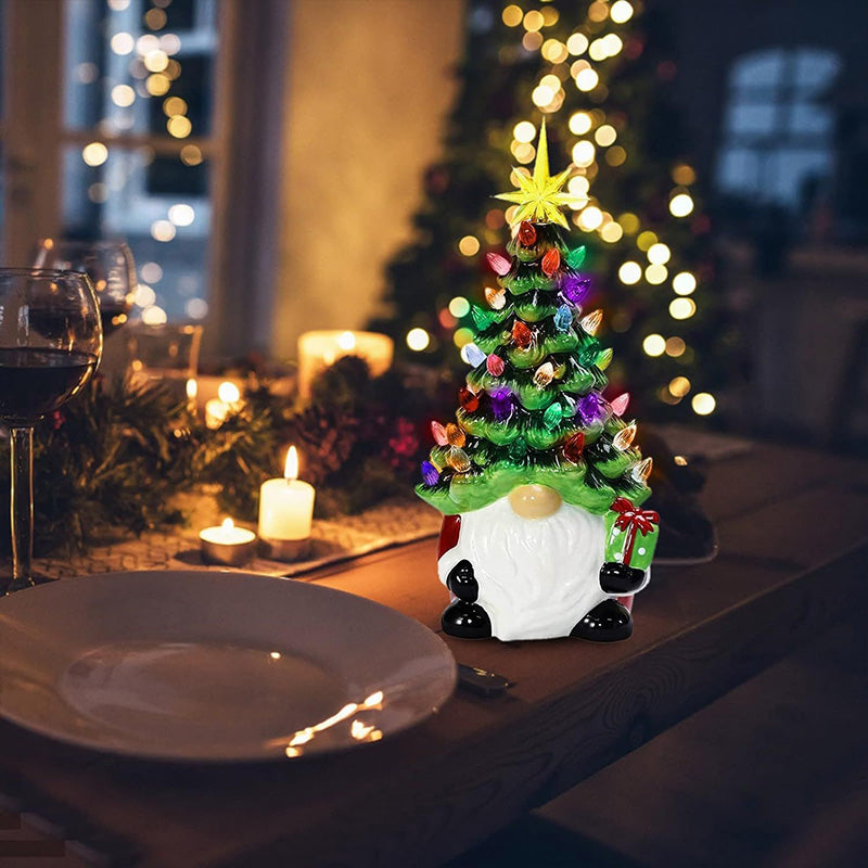 Decorazione per albero di Natale con design di Babbo Natale