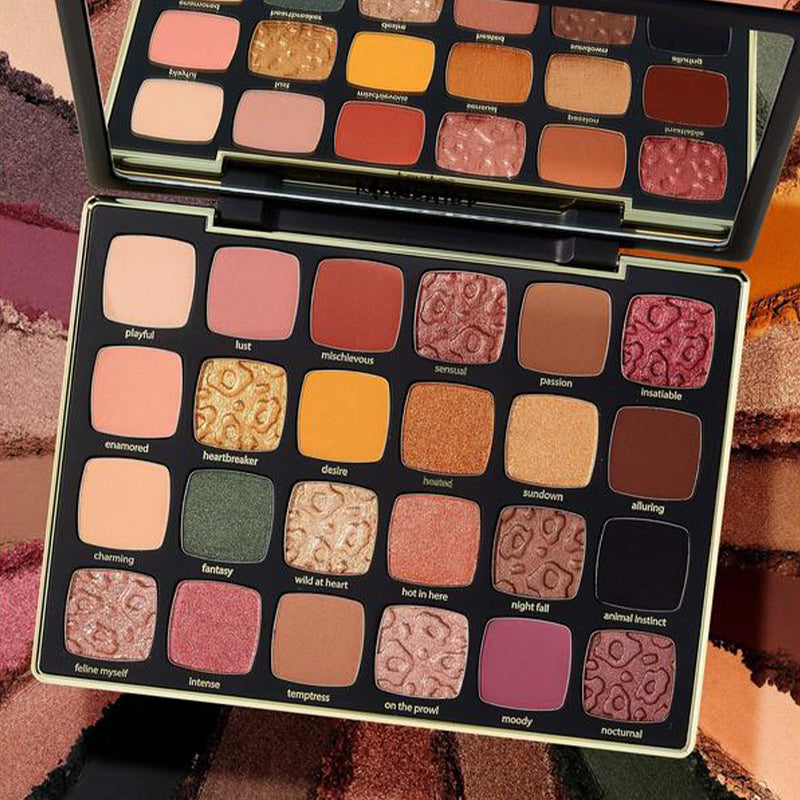 Palette di ombretti leopardati da 24 colori