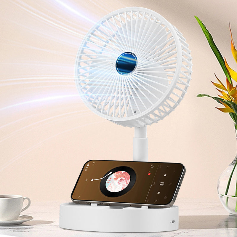 Ventilatore pieghevole telescopico