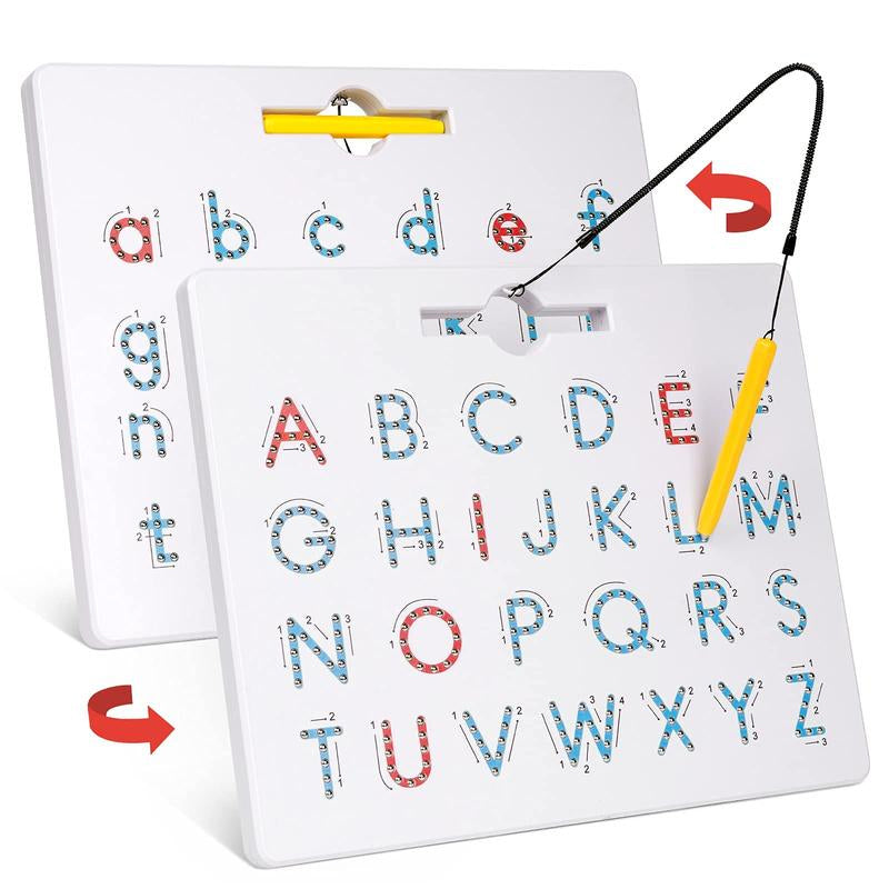 Edizione alfabeto magnetico bifacciale 2 in 1