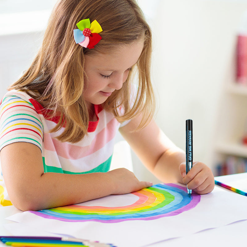 Pennarelli evidenziatori Lightstick Graffiti da colorare