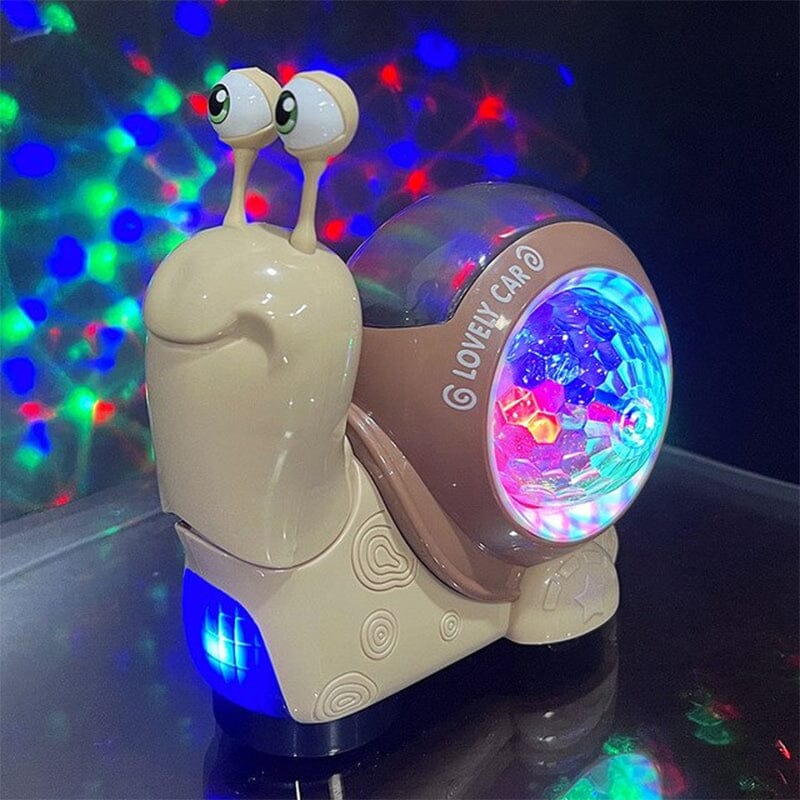 Giocattolo luminoso a forma di lumaca
