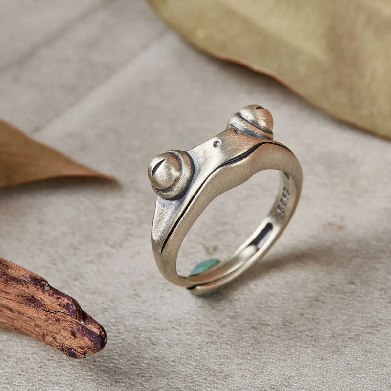 Anello Vintage con Rana