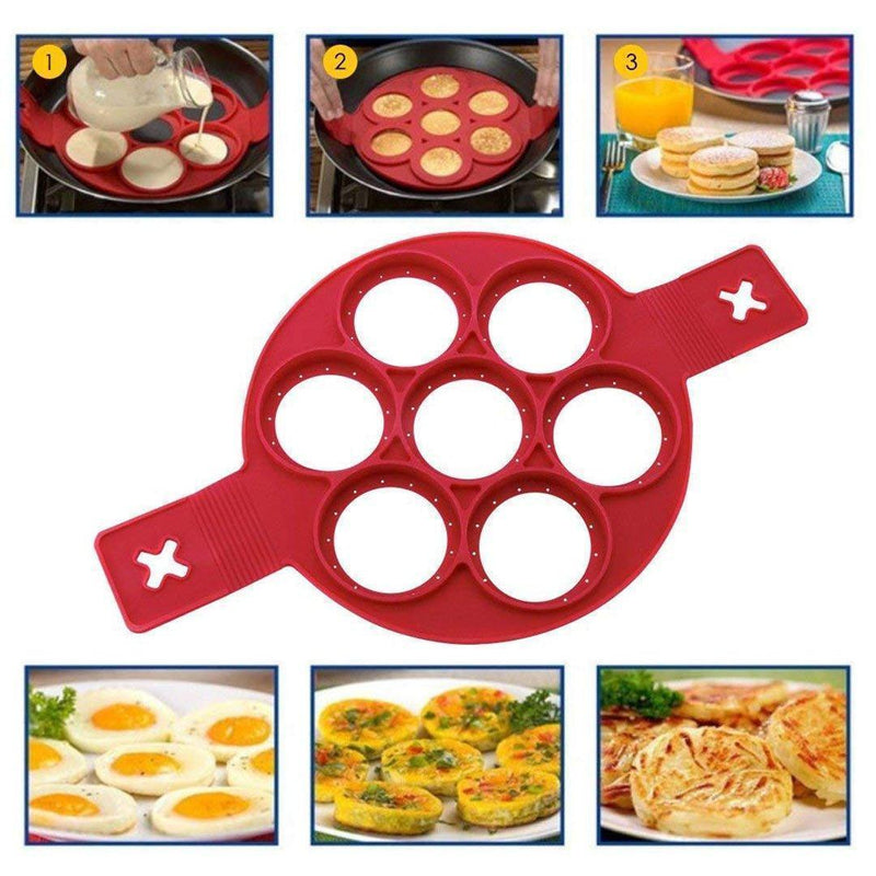 Anello per stampo per pancake in silicone antiaderente