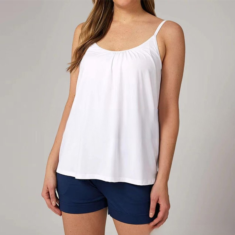 Canotta con reggiseno incorporato