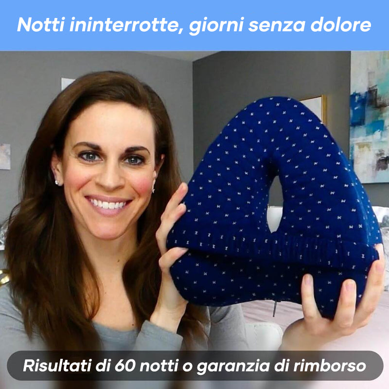 Cuscino per le gambe a forma di cuore