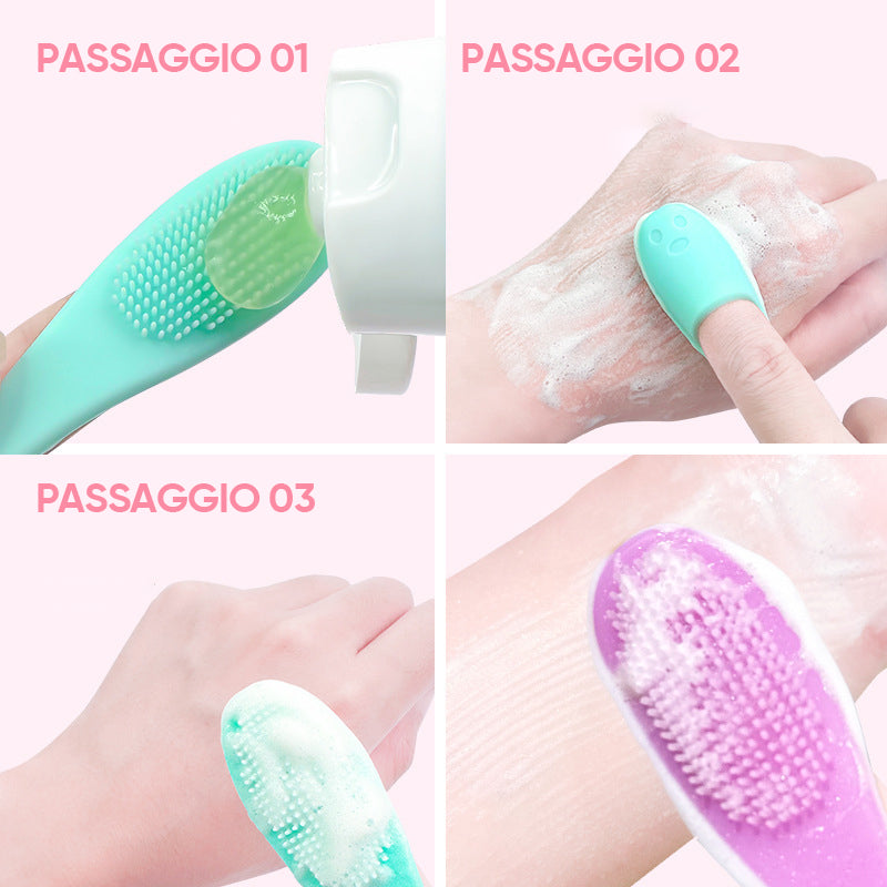 Detergente per punti neri viso in silicone