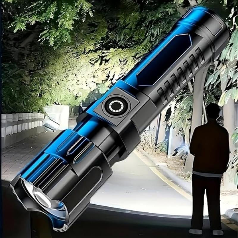 Torcia portatile USB ricaricabile e potente