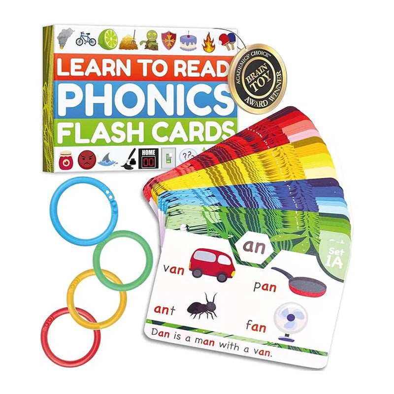Schede flash di fonetica - Impara a leggere in 20 fasi - Digrafi CVC Mischia suoni vocalici lunghi