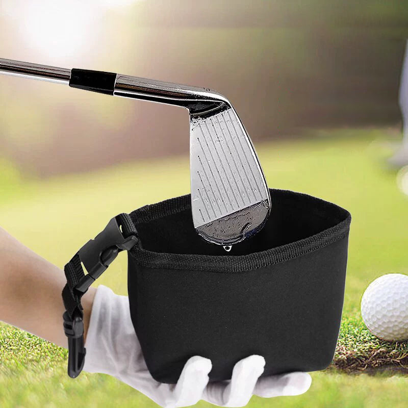 Sacco per la pulizia di mazze da golf e palline da golf