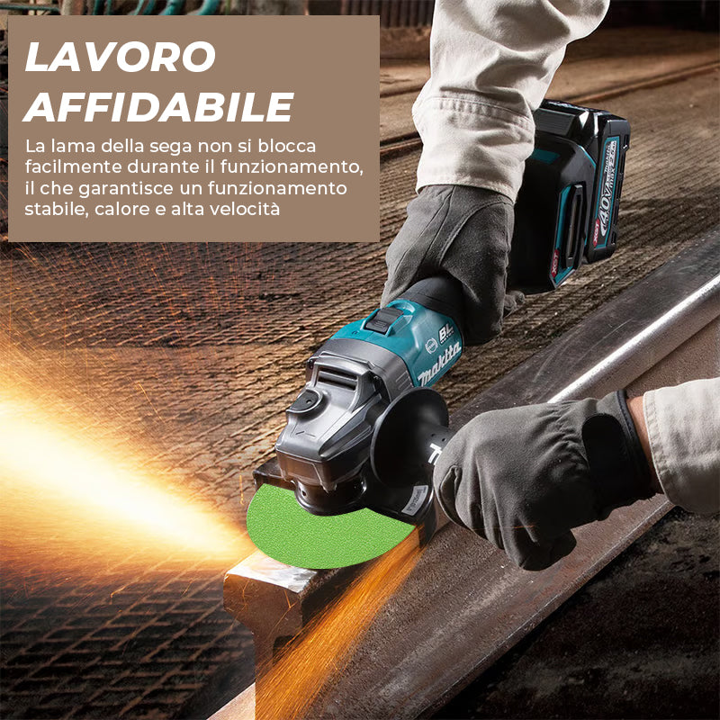 Disco abrasivo per lastre di roccia