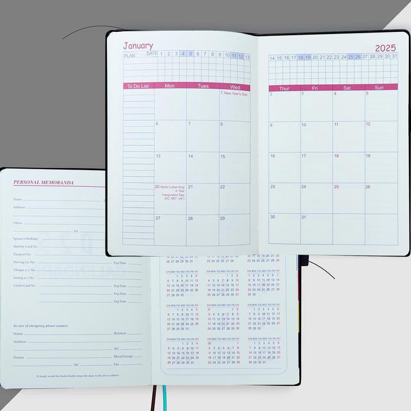Agenda giornaliera One Day One Page 2025: il tuo calendario regalo definitivo