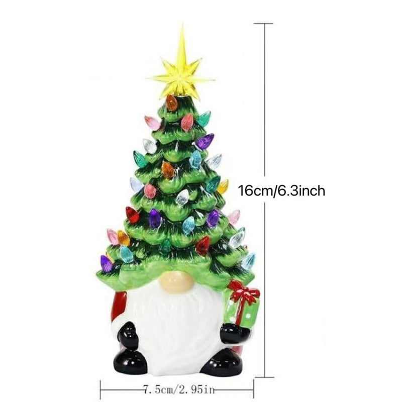 Decorazione per albero di Natale con design di Babbo Natale