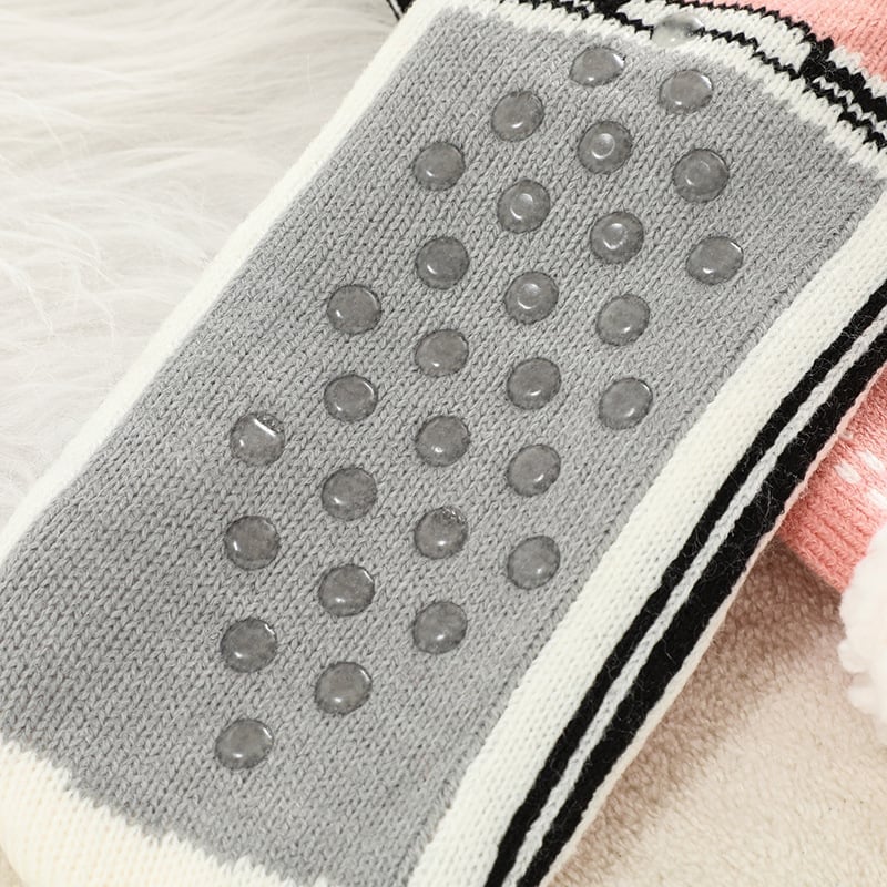 Calzini tipo pantofola in cashmere ultraspesso