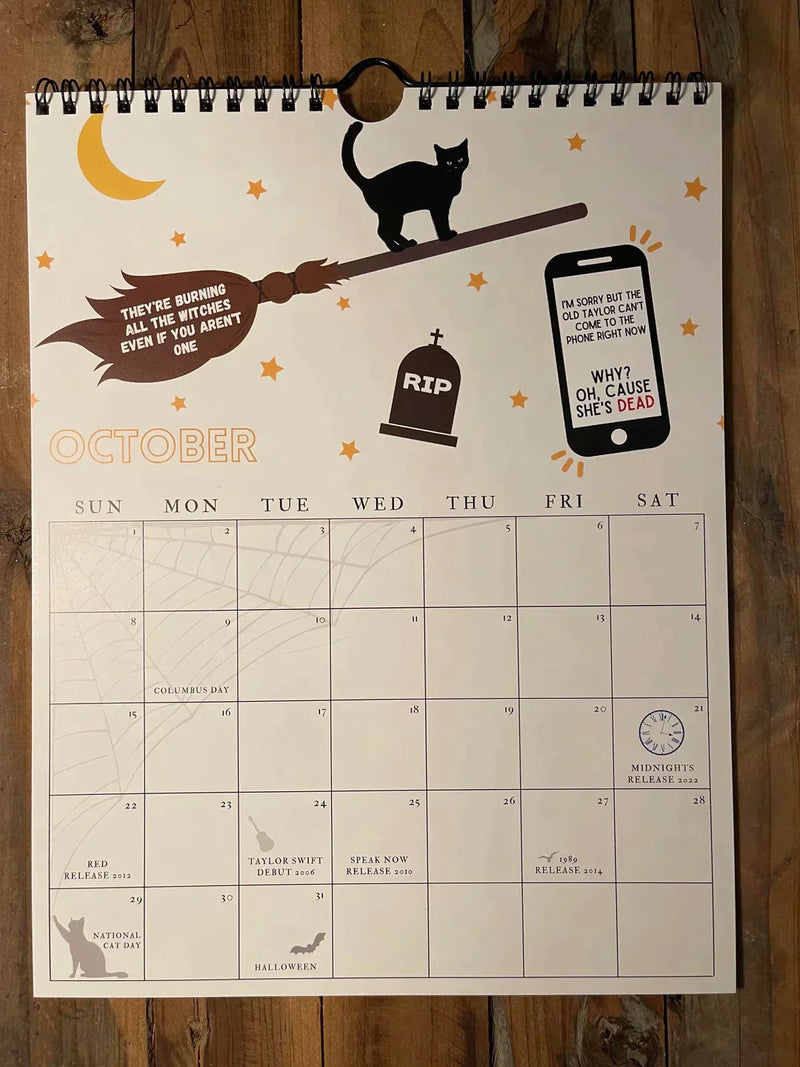 Calendario 2025 con Testi di TS