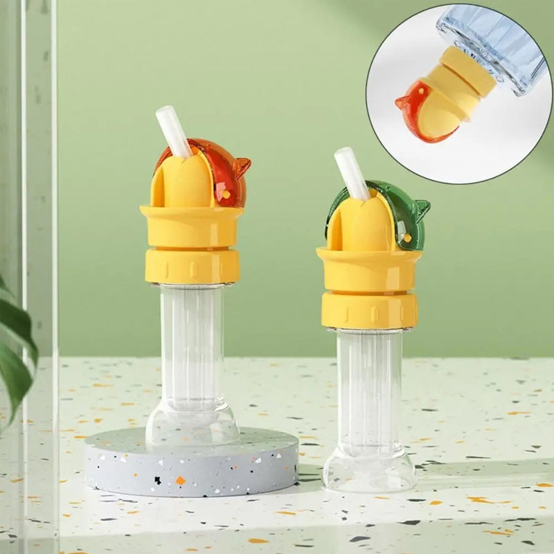 Coperchio con cannuccia per bottiglia d'acqua riutilizzabile per bambini
